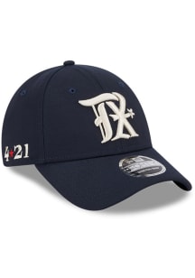 New Era Texas Rangers 2024 MLB City Connect Stretch Snap 9FORTY Adjustable Hat - Navy Blue