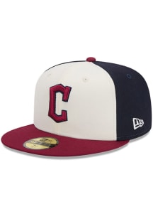 New Era Cleveland Guardians Mens Navy Blue 2024 MLB CITY CONNECT 59FIFTY Fitted Hat