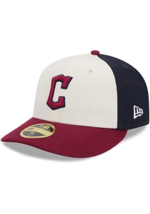 New Era Cleveland Guardians Mens Navy Blue 2024 MLB CITY CONNECT Lo Pro 59FIFTY Fitted Hat
