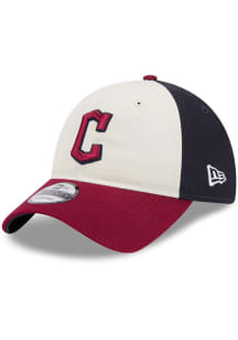 New Era Cleveland Guardians 2024 MLB City Connect 9TWENTY Adjustable Hat - Navy Blue