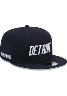 New Era Detroit Tigers Navy Blue 2024 MLB CITY CONNECT 9FIFTY Mens Snapback Hat