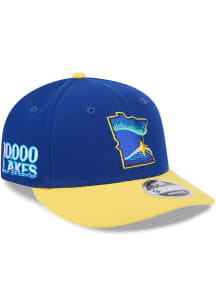 New Era Minnesota Twins 2024 MLB CITY CONNECT Lo Pro 9FIFTY Adjustable Hat - Navy Blue