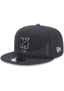 New Era New York Mets Grey 2024 MLB CITY CONNECT 9FIFTY Mens Snapback Hat