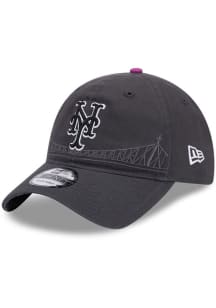 New Era New York Mets 2024 MLB City Connect 9TWENTY Adjustable Hat - Grey