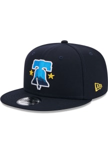 New Era Philadelphia Phillies Navy Blue 2024 MLB CITY CONNECT 9FIFTY Mens Snapback Hat