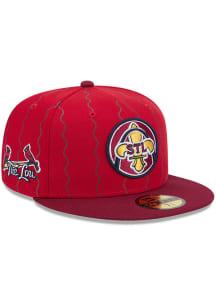 New Era St Louis Cardinals Mens Red City Connect Fan Pack 59FIFTY Fitted Hat