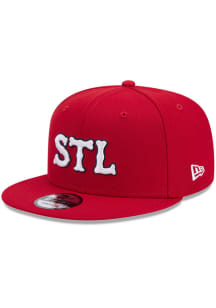 New Era St Louis Cardinals Red 2024 MLB CITY CONNECT 9FIFTY Mens Snapback Hat