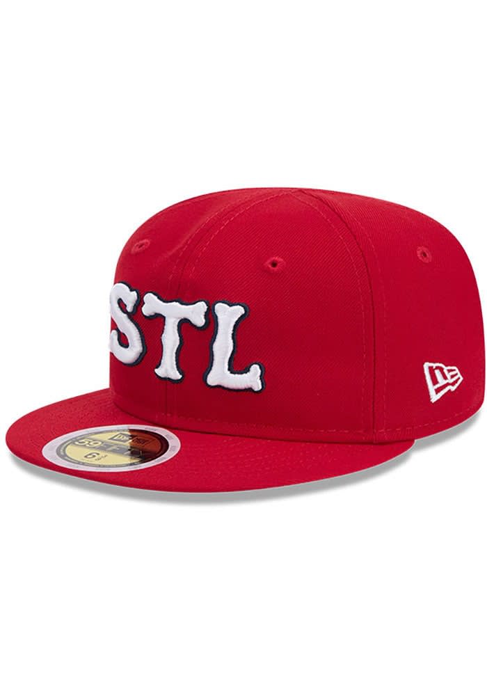 ☆New Era☆ 940UNST MLB CITY SLOGAN ARCH NEYYAN RED St Louis Cardinals JR 2024 MLB CITY CONNECT 59FIFTY Red New