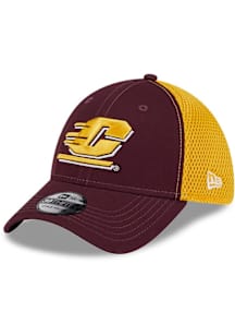 New Era Central Michigan Chippewas Maroon 2T Evergreen Neo JR 39THIRTY Youth Flex Hat