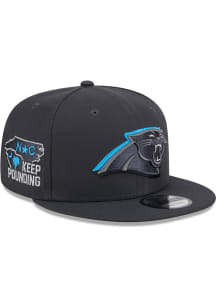 New Era Carolina Panthers Graphite 2024 NFL Draft 9FIFTY Mens Snapback Hat