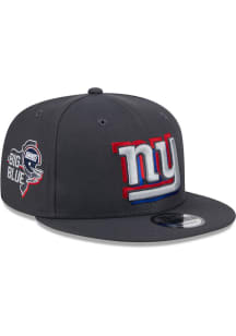 New Era New York Giants Grey 2024 NFL Draft 9FIFTY Mens Snapback Hat