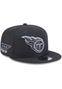 New Era Tennessee Titans Graphite 2024 NFL Draft 9FIFTY Mens Snapback Hat