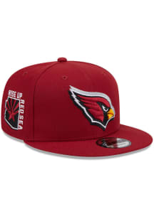 New Era Arizona Cardinals Maroon 2024 NFL Draft 9FIFTY Mens Snapback Hat