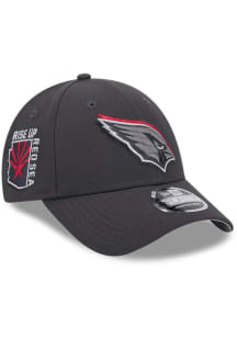 New Era Arizona Cardinals 2024 NFL Draft Stretch 9FORTY Adjustable Hat - Graphite