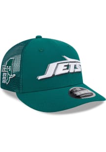 New Era New York Jets 2024 NFL Draft Trucker LP9FIFTY Adjustable Hat - Green