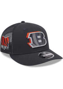 New Era Cincinnati Bengals 2024 NFL Draft Trucker LP9FIFTY Adjustable Hat - Graphite