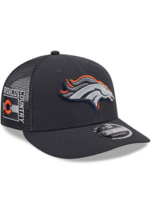 New Era Denver Broncos 2024 NFL Draft Trucker LP9FIFTY Adjustable Hat - Graphite