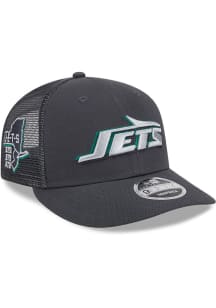 New Era New York Jets 2024 NFL Draft Trucker LP9FIFTY Adjustable Hat - Graphite