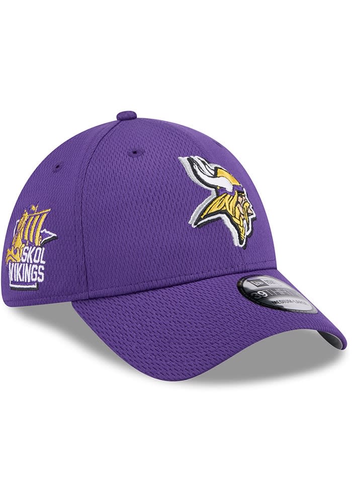 Minnesota Vikings Mens 2024 NFL Draft 39THIRTY PURPLE New Era Flex