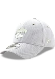 New Era K-State Wildcats Tonal Powercat Diamond Era Stretch 9FORTY Adjustable Hat - White