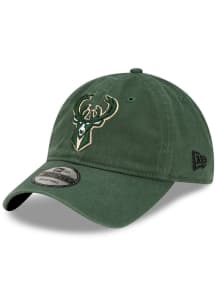 New Era Milwaukee Bucks Core Classic 2.0 9TWENTY Adjustable Hat - Green