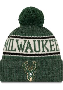 New Era Milwaukee Bucks Green NE18 Sport Mens Knit Hat
