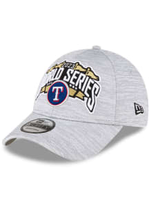 New Era Texas Rangers 2023 League Championship Series Winner 9FORTY Adjustable Hat - Grey