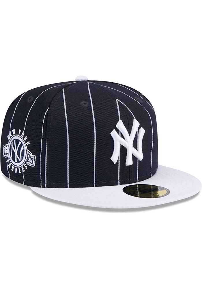 【HOCKEY】 PINSTRIPED HAT NAVY HOCKEY PINSTRIPED HAT CREAM– Bluetile Skateboards