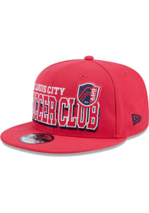 New Era St Louis City SC Navy Blue Game Day Big Name 9FIFTY Mens Snapback Hat