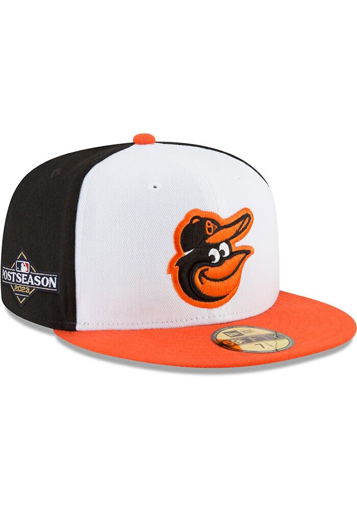 Baltimore Orioles Mens 2023 Postseason Side Patch AC 59FIFTY BLACK