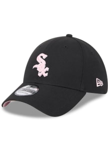 New Era Chicago White Sox Mens Black 2024 Mothers Day 39THIRTY Flex Hat
