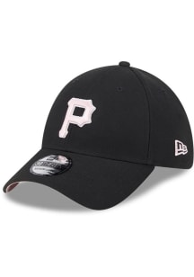 New Era Pittsburgh Pirates Mens Black 2024 Mothers Day 39THIRTY Flex Hat