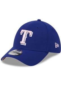 New Era Texas Rangers Mens Navy Blue 2024 Mothers Day 39THIRTY Flex Hat