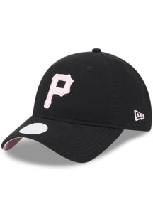 New Era Pittsburgh Pirates Black 2024 Mothers Day W 9TWENTY Womens Adjustable Hat