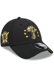 New Era Philadelphia Phillies 2024 Armed Forces Day 9FORTY Adjustable Hat - Black