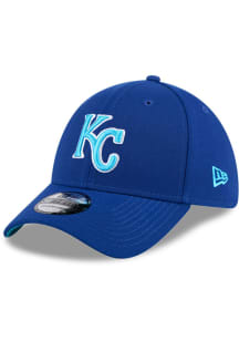 New Era Kansas City Royals Mens Blue 2024 Fathers Day 39THIRTY Flex Hat