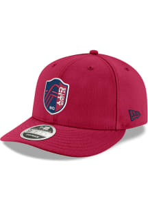 New Era St Louis City SC Primary Crest LP9FIFTY Adjustable Hat - Red