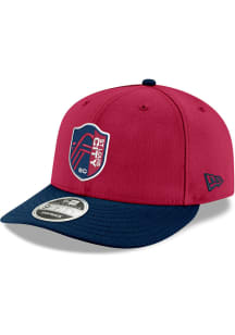 New Era St Louis City SC 2T Primary Crest LP9FIFTY Adjustable Hat - Red