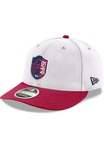 New Era St Louis City SC 2T Primary Crest LP9FIFTY Adjustable Hat - White