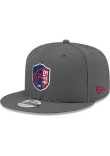 New Era St Louis City SC Graphite Primary Crest 9FIFTY Mens Snapback Hat