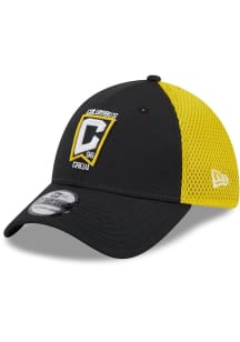 New Era Columbus Crew Mens Black Game Day TC Distinct 2T 39THIRTY Flex Hat