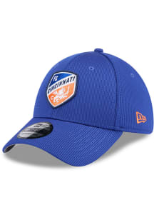 New Era FC Cincinnati Mens Blue Active 39THIRTY Flex Hat