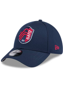 New Era St Louis City SC Mens Blue Active 39THIRTY Flex Hat