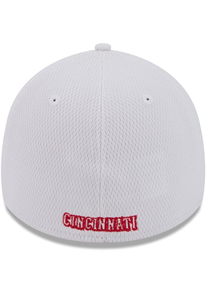 New Era Cincinnati Reds Mens Active Arrow Stitch 39THIRTY Flex Hat