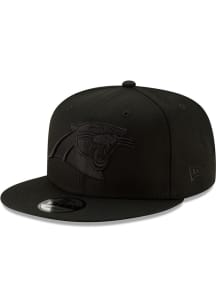 New Era Carolina Panthers Black Tonal Basic Snap 9FIFTY Mens Snapback Hat