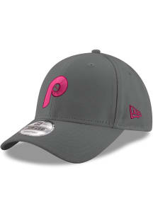 New Era Philadelphia Phillies Charcoal RETRO JR 9FORTY Youth Adjustable Hat