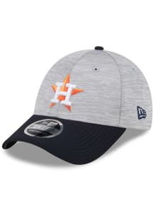 New Era Houston Astros 2T Active Snap 9FORTY Adjustable Hat - Grey