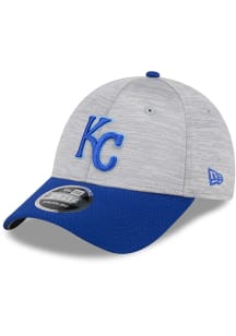 New Era Kansas City Royals 2T Active Snap 9FORTY Adjustable Hat - Grey