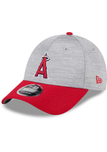 New Era Los Angeles Angels 2T Active Snap 9FORTY Adjustable Hat - Grey