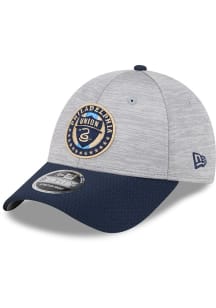 New Era Philadelphia Union 2T Active Snap 9FORTY Adjustable Hat - Grey